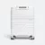 Gmg4247 voyago chevron hard luggage 20" white view, travel bag corporate gift malaysia with logo printing
