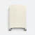 Gmg4256 stratos front pocket hard luggage 20" beige back view, travel bag corporate gift malaysia with logo printing