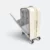 Gmg4256 stratos front pocket hard luggage 20" beige open view, travel bag corporate gift malaysia with logo printing