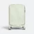 Gmg4256 stratos front pocket hard luggage 20" green front view, travel bag corporate gift malaysia with logo printing