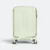Gmg4256 stratos front pocket hard luggage 20" green front pocket view, travel bag corporate gift malaysia with logo printing