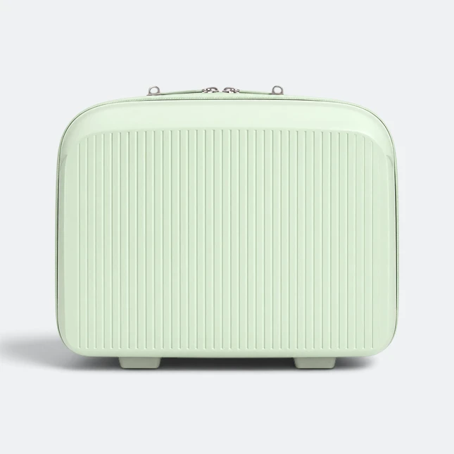 Gmg4257 stratos vanity case 14" apple green view, travel bag corporate gift malaysia with logo printing
