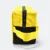 Gmg4262 duotone nylon multipurpose pouch yellow side view, toiletries bag corporate gift malaysia with logo printing