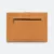 Gmg4272 feltro felt document sleeve with front pocket brown back view, document bag corporate gift malaysia with logo printing