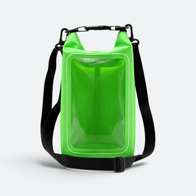 Gmg4273 aqualock waterproof dry bag apple green view, cooler bag corporate gift malaysia with logo printing