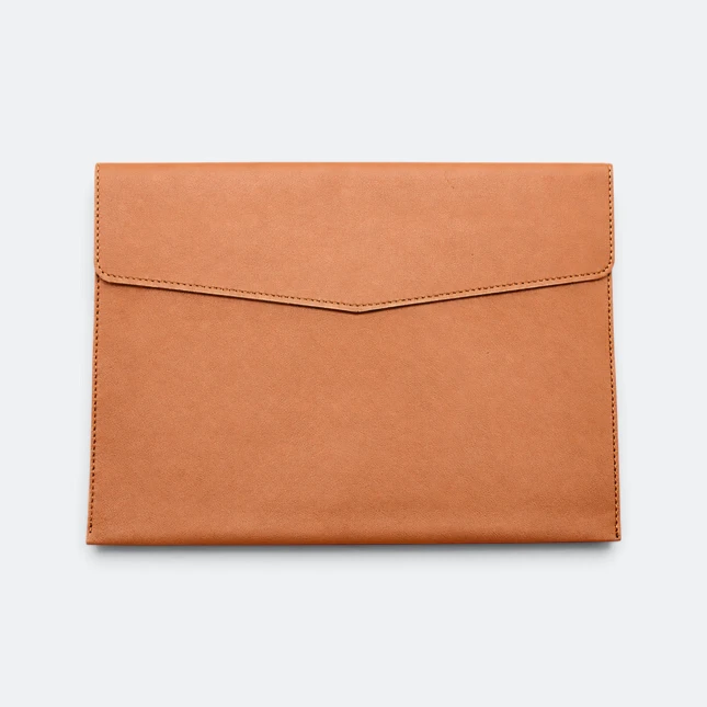 Gmg4274 verso pu leather seminar folder brown view, document bag corporate gift malaysia with logo printing