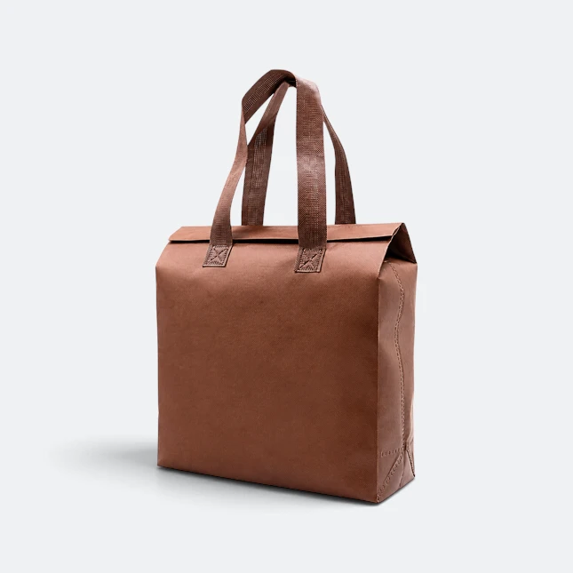 Gmg5113 chillo foil insulated non woven bag brown view, non-woven bag corporate gift malaysia with logo printing