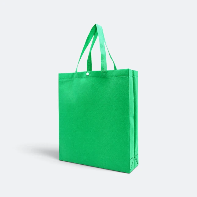 Gmg5115 buttona ultrasonic non woven bag apple green view, non-woven bag corporate gift malaysia with logo printing