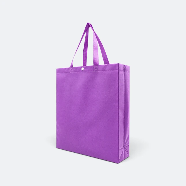 Gmg5115 buttona ultrasonic non woven bag purple view, non-woven bag corporate gift malaysia with logo printing