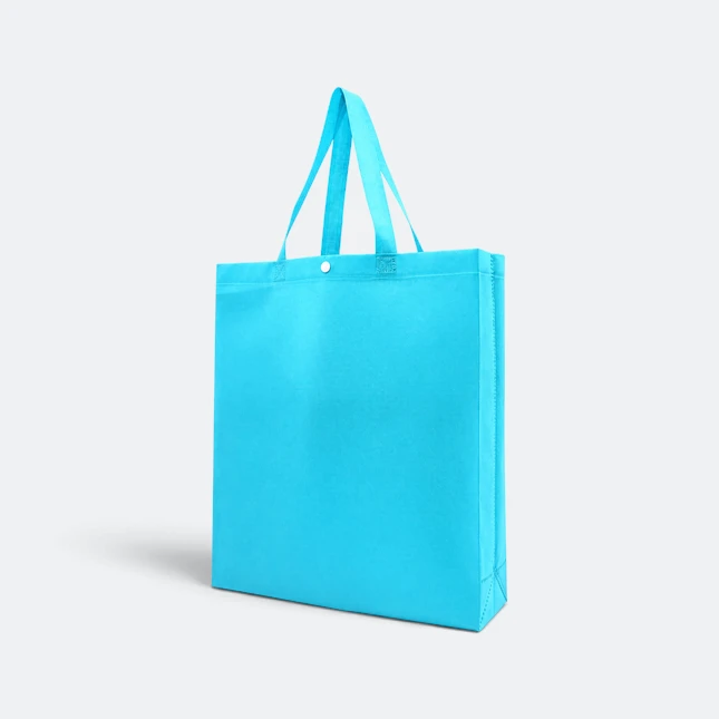 Gmg5115 buttona ultrasonic non woven bag sea blue view, non-woven bag corporate gift malaysia with logo printing