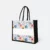 Gmg5122 floral laminated canvas tote bag light sea blue floral view, canvas tote bag corporate gift malaysia with logo printing