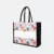 Gmg5122 floral laminated canvas tote bag light red floral view, canvas tote bag corporate gift malaysia with logo printing