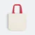 GMG5125 Gusseta Canvas Tote Bag with Colour Handle Red Gmg5125 gusseta canvas tote bag with colour handle red view, canvas tote bag corporate gift malaysia with logo printing