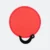 GMG7081 Rounda PP Hand Fan Red Gmg7081 rounda pp hand fan red view, sports gift corporate gift malaysia with logo printing