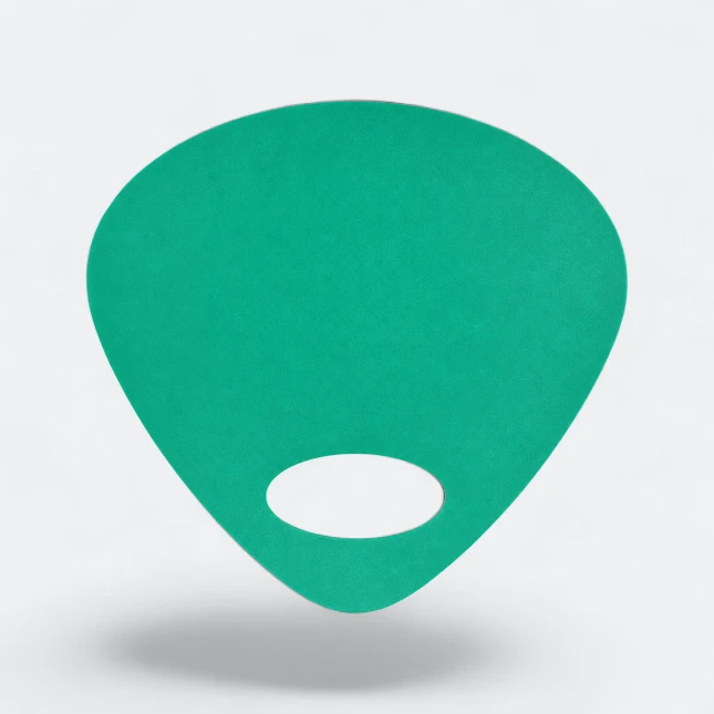 Gmg7082 palma pvc hand fan green view, sports gift corporate gift malaysia with logo printing