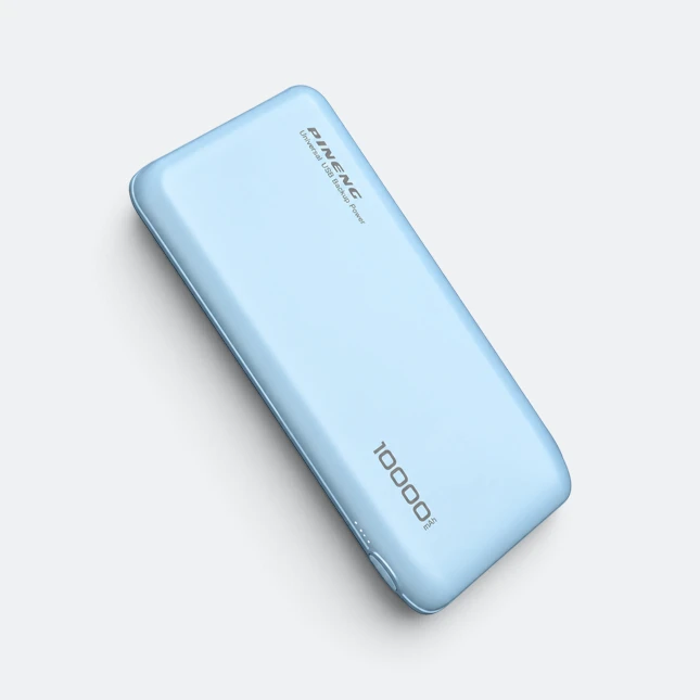 GMG8043 Pineng Slim Power Bank Sea Blue Gmg8043 pineng slim power bank sea blue view, power bank corporate gift malaysia with logo printing