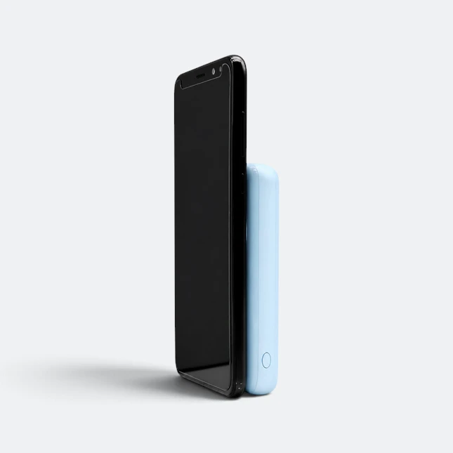 GMG8046 Pineng Magnetic Wireless Power Bank Black On Phone Gmg8046 pineng magnetic wireless power bank black on phone view, power bank corporate gift malaysia with logo printing