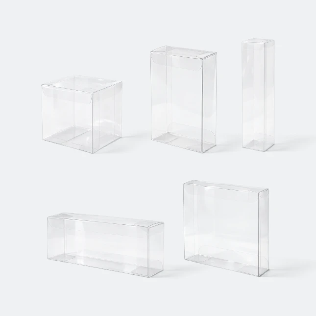 Gmg9126 pvc transparent gift box all sizes view, gift box corporate gift malaysia with logo printing