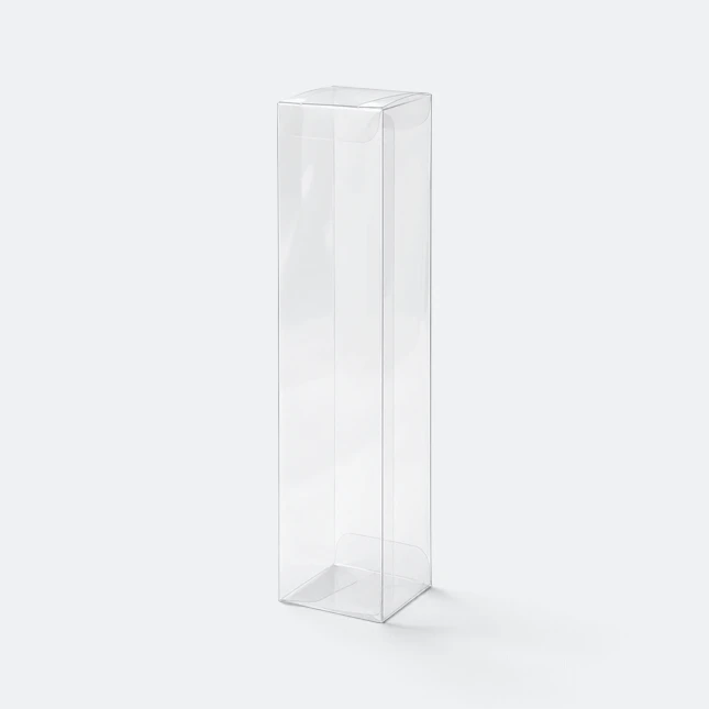 Gmg9126 pvc transparent gift box slim e view, gift box corporate gift malaysia with logo printing