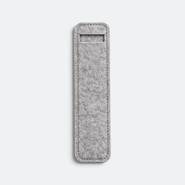 GMG9128 Felt Pen Sleeve Grey Gmg9128 felt pen sleeve grey view, pen box corporate gift malaysia with logo printing