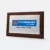 Gmg9303 rosewood plaque with silver plate with sample logo printing, corporate award plaque malaysia with custom logo printing