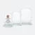 Gmg9308 crystal curved shield plaque all three sizes, corporate award plaque malaysia with custom logo printing
