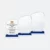 Gmg9311 crystal shield plaque with blue base all three sizes, corporate award plaque malaysia with custom logo printing