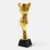 Gmg9329 victory cup in hand resin trophy plain, ready for custom logo engraving, corporate trophy malaysia with custom logo printing