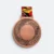 Gmg9351 laurel rim metal medal 7. 5cm bronze, corporate medal malaysia with custom logo printing