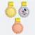 Gmg9352 scalloped edge metal medal gold, silver and bronze, corporate medal malaysia with custom logo printing