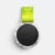 Gmg9353 glass insert aluminium medal silver, corporate medal malaysia with custom logo printing