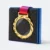 Gmg9356 twist rim glass aluminium medal in its gift box, corporate medal malaysia with custom logo printing
