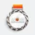 Gmg9356 twist rim glass aluminium medal with sample logo printing, corporate medal malaysia with custom logo printing
