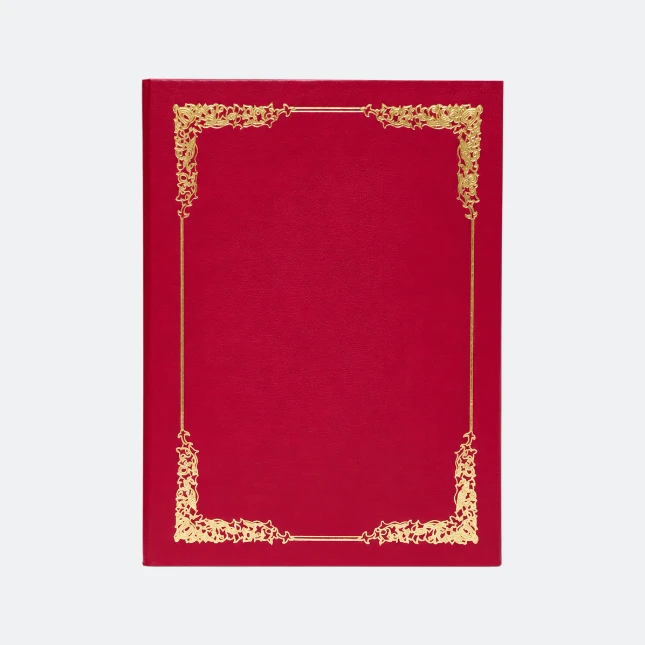 Gmg9418 honour certificate holder a4 maroon view, certificate frame corporate gift malaysia with logo printing